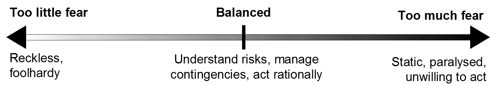 Fear scale