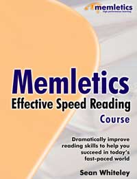 Speed Reading course cover